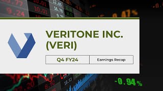 Veritone, Inc (VERI) Q4 FY24 Earnings Recap | AI Growth, Revenue Beat & Future Outlook!