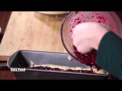 Easy Food's Cranberry Crumble Bars