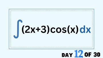 Day 12: This integral is a lot more easier than it looks
