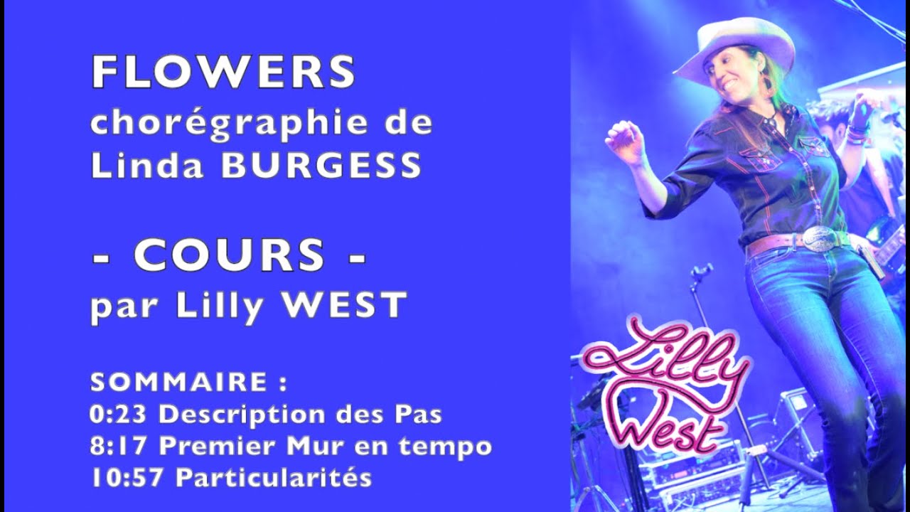 [COURS] FLOWERS de Linda BURGESS, enseignée par Lilly WEST