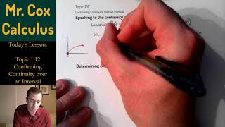Topic 1.12: Speaking to the continuity of well-behaved functions