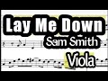 Lay Me Down Viola Sheet Music Backing Track Play Along Partitura Lay Me Down Viola Sheet Music Backing Track Play Along Partitura