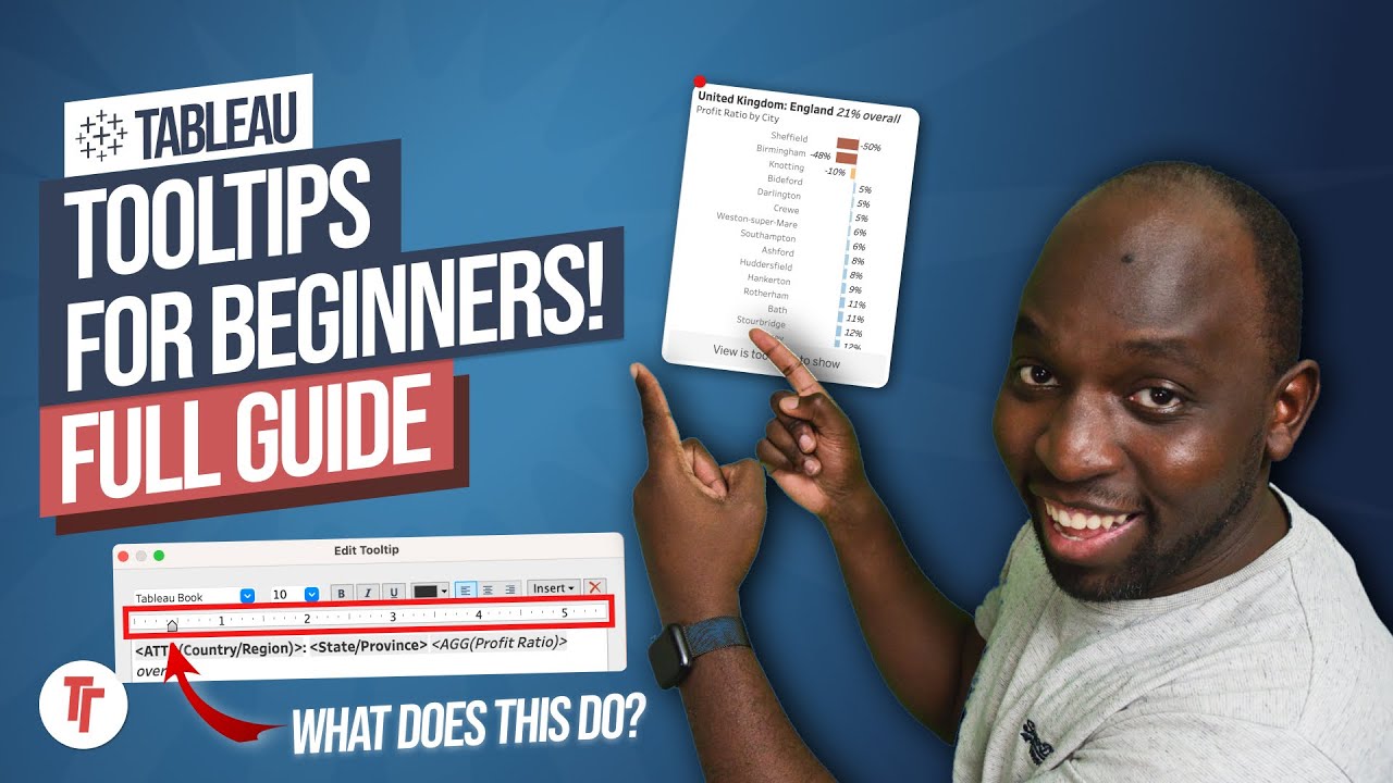 Tableau Tooltips - Full Beginners Guide Including Viz In Tooltips.