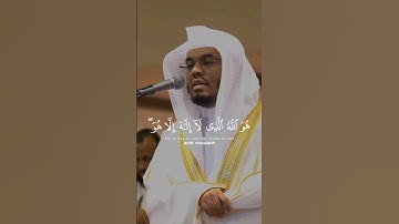 ﴿هُوَ اللَّهُ الَّذِي لَا إِلَٰهَ إِلَّا هُوَ الْمَلِكُ الْقُدُّوسُ..} #سورة_الحشر #ياسر_الدوسري