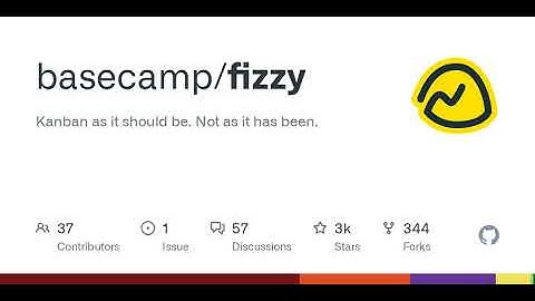 GitHub - basecamp/fizzy: Kanban as it should be. Not as it has been.
