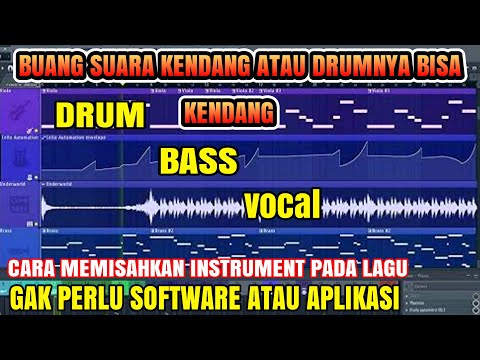 TUTORIAL 19 DETIK MEMISAHKAN ISNTRUMENT PADA LAGU JADI BEBERAPA BAGIAN