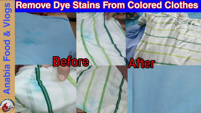 How To Remove Color Bleed Stains From Clothes