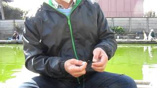 野本釣り教室23話 ハリスとサルカンの結び方 Youtube 野本釣り教室23話 ハリスとサルカンの結び方 Youtube