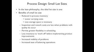 Lecture 14 JIT Lean Maintenance