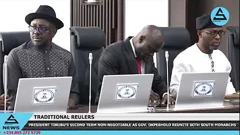 GOV OKPEBHOLO REUNITE SOUTH SOUTH MONARCHS AHEAD OF PRESIDENT TINUBU SECOND TERM