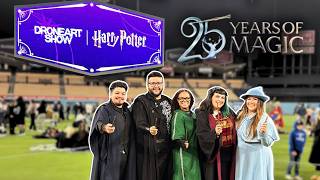 Harry Potter DroneArt Show at Dodger Stadium VLOG | Bonnie Wright, Merch & FULL Show