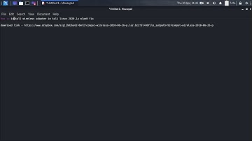 How To Install Wireless adapter in Kali linux 2020.1a Wlan0/(fix)