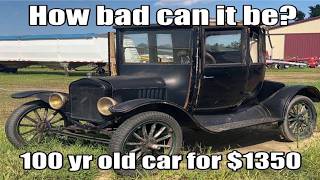 How Bad Can a 100-Year Old Car Be For $1350?