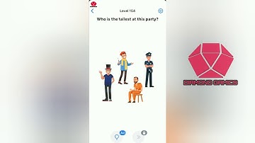 Easy Game Level 154 who is the tallest at this party