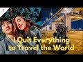모든 것을 버렸다! 외국인 여자친구와 세계여행을 떠나게 된 이야기 | 오토바이로 서울에서 부산까지 편도여행 | 국제커플 브이로그 세계일주