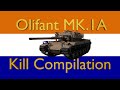 War thunder olifant mk1a kill compilation