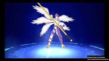 Digimon story cyber sleuth Ps4 Patamon,Seraphimon Digivolve list