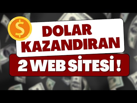 DOLAR KAZANDIRAN 2 WEB SİTESİ ! 🤑 İnternetten Para Kazanma 2023