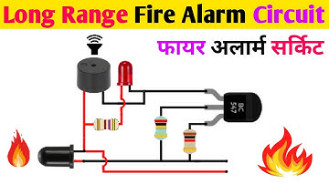 How to Make a Fire Alarm Circuit Using BC547 Transistor | Simple Science Project