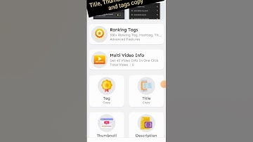 How to Youtube video copy title, Thumbnail, description and tags #short #trending #viral #tips