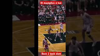 Di mapigilan si kai sotto back to back slam#basketball #short
