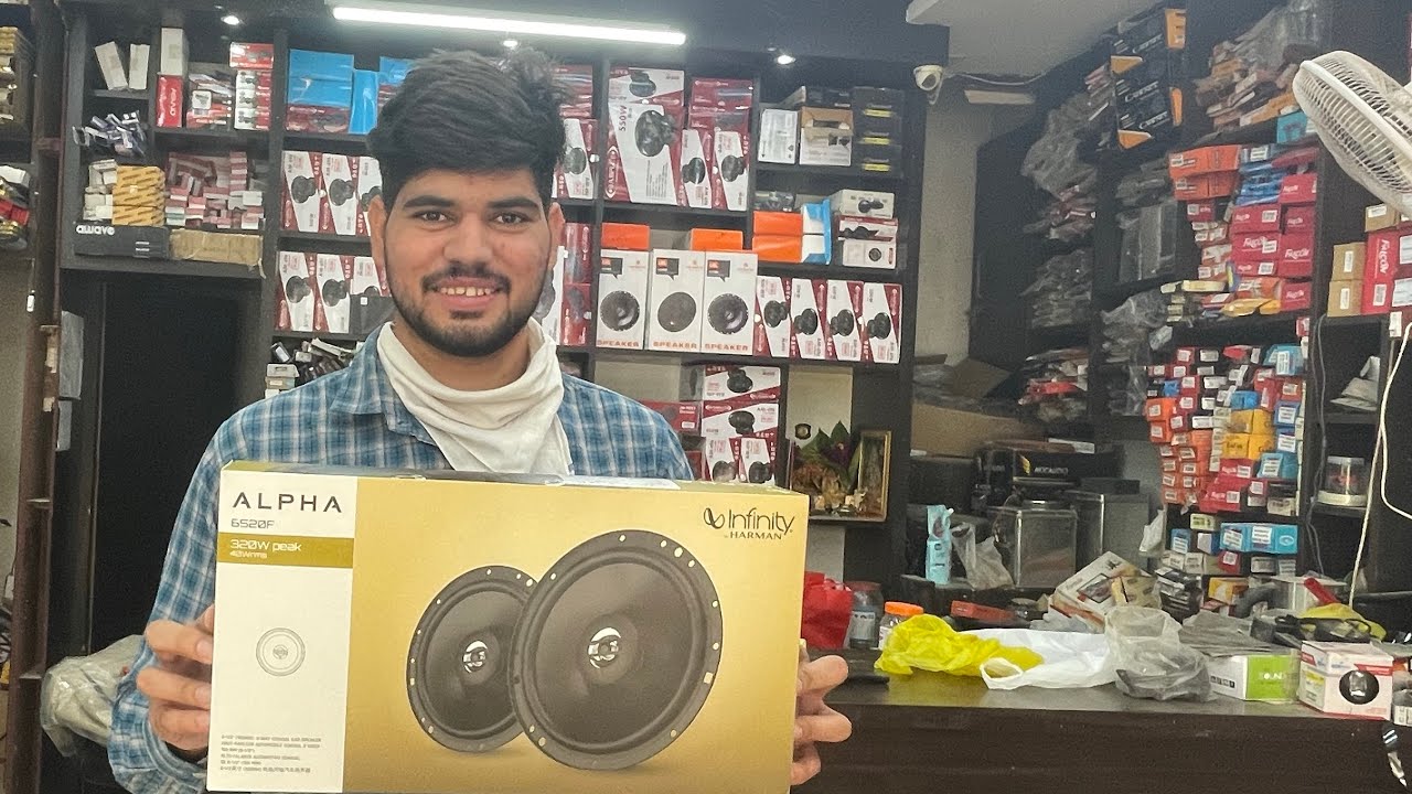 INFINITY ALPHA SPEAKER 🔈 BY HARMAN CAR ACCESSORIES SHOP IN HISAR