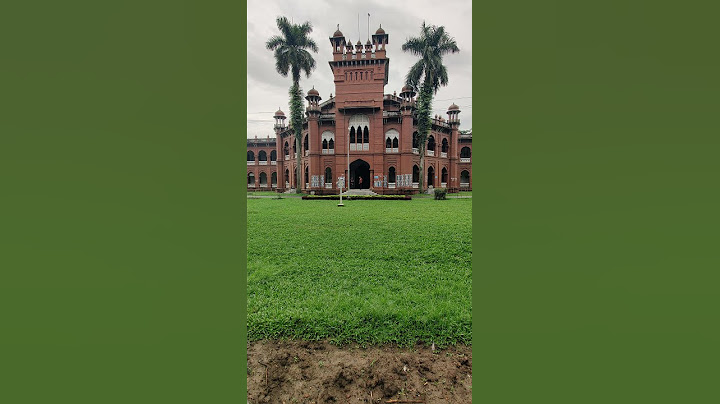 Curzon Hall,Dhaka University