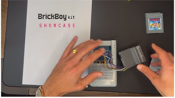 BrickBoy: The Playable LEGO Game Boy (Build, Components & Gameplay)