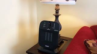 DeLonghi HFX60O15L Ceramic Heater. - YouTube
