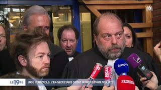 Jugé pour viols, l'ex-secrétaire d'état Georges Tron acquitté