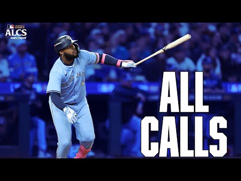 ALL CALLS: Vladimir Guerrero Jr. hits his FIFTH home run of the 2025 Postseason 🐐