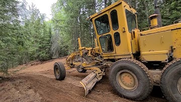 Road Building, The first Steps - Layout and Clearing.