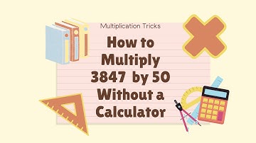 Multiplication Tricks| How to Multiply any number by 50 |Vedic Maths Tricks For Fast Calculation
