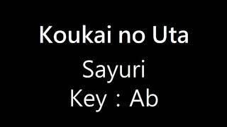 About a Voyage 航海の唄 / SAYURI  Ab  Key Karaoke (Original)