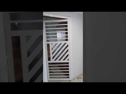 Video Ý tưởng làm cửa sắt chung cư mở 2 chiều hay quá - youtube