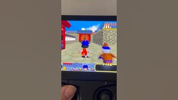 Mystical Ninja Starring goemon (N64) on Anbernic RG Slide