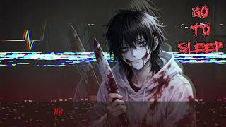 GO TO SLEEP 🩸 | Dark Alternative Pop | Jeff the Killer | Tragic Villain Theme screenshot 4