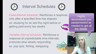 Operant Conditioning Flipped Notes Part Two for AP Psychology by Mandy Rice