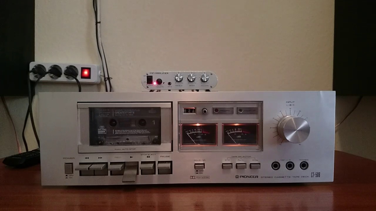 Schweres Pioneer CT-506 Hifi Stereo Tapedeck CT506 - vintage Hifi