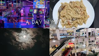 A day in my life | Game Centre Al Wahda Mall | Wanasa Land | Chicken Alfredo Pasta | Samash Vlog