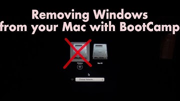 Removing Windows from your Mac with Bootcamp