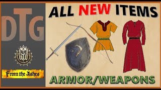 All New Clothing, Armor, And Weapons For Kingdom Come Deliverance From The Ashes Dlc