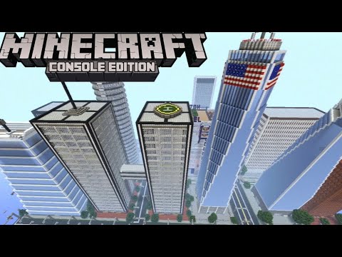 Building my city in minecraft - YouTube