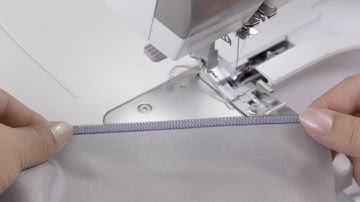L 850 Overlocker / Serger: Stitch Optimization 4- and 3-Thread Overlock