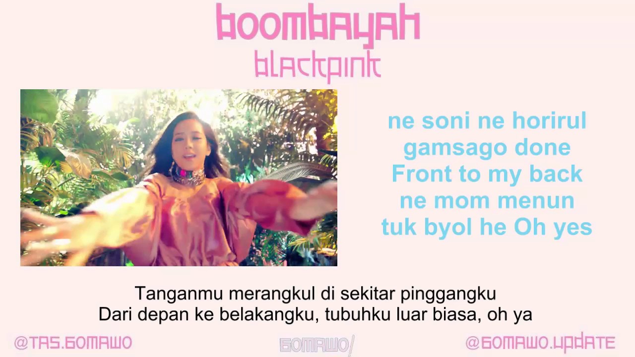 BLACKPINK BOOMBAYAH MV EASY LYRIC LIRIK INDONESIA YouTube