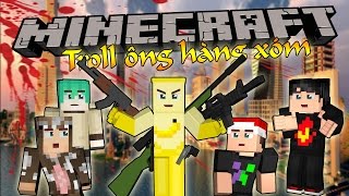 Minecraft Troll Ông Hàng Xóm - CHUỐI TÀN SÁT OOPSCLUB