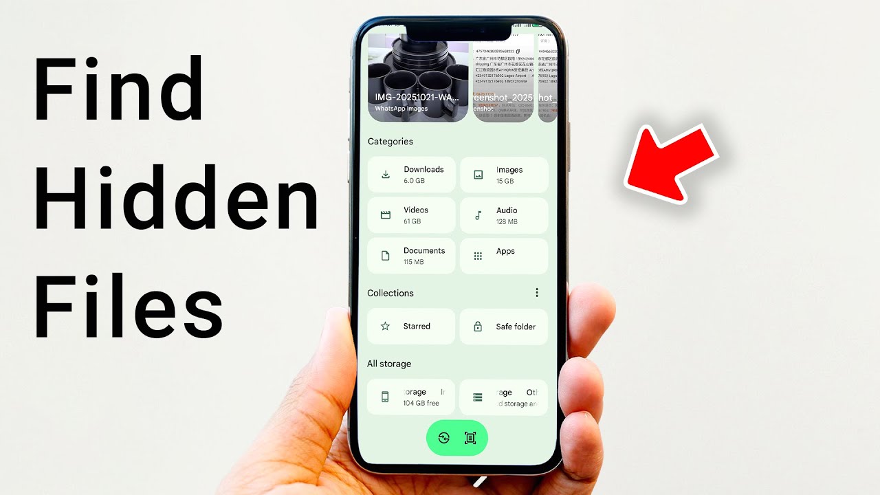 How to Find Hidden files in Safe folder on Android - YouTube