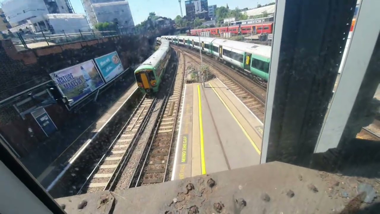 Trains at Clapham Junction 12th July 2025 Incl Ex C2C and Ex GN 387s 