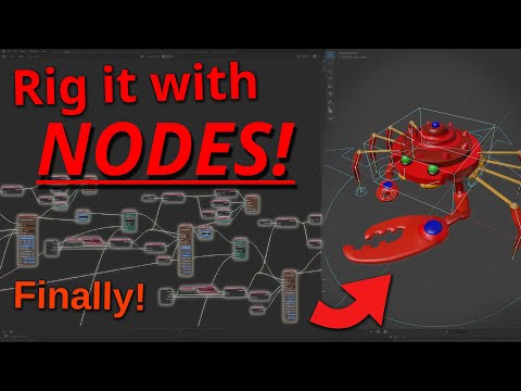 A NEW WAY TO RIG IN BLENDER | Introducing Mantis Rigging Nodes