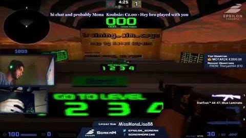 ScreaM (G2) playing CS:GO Aim shooting training